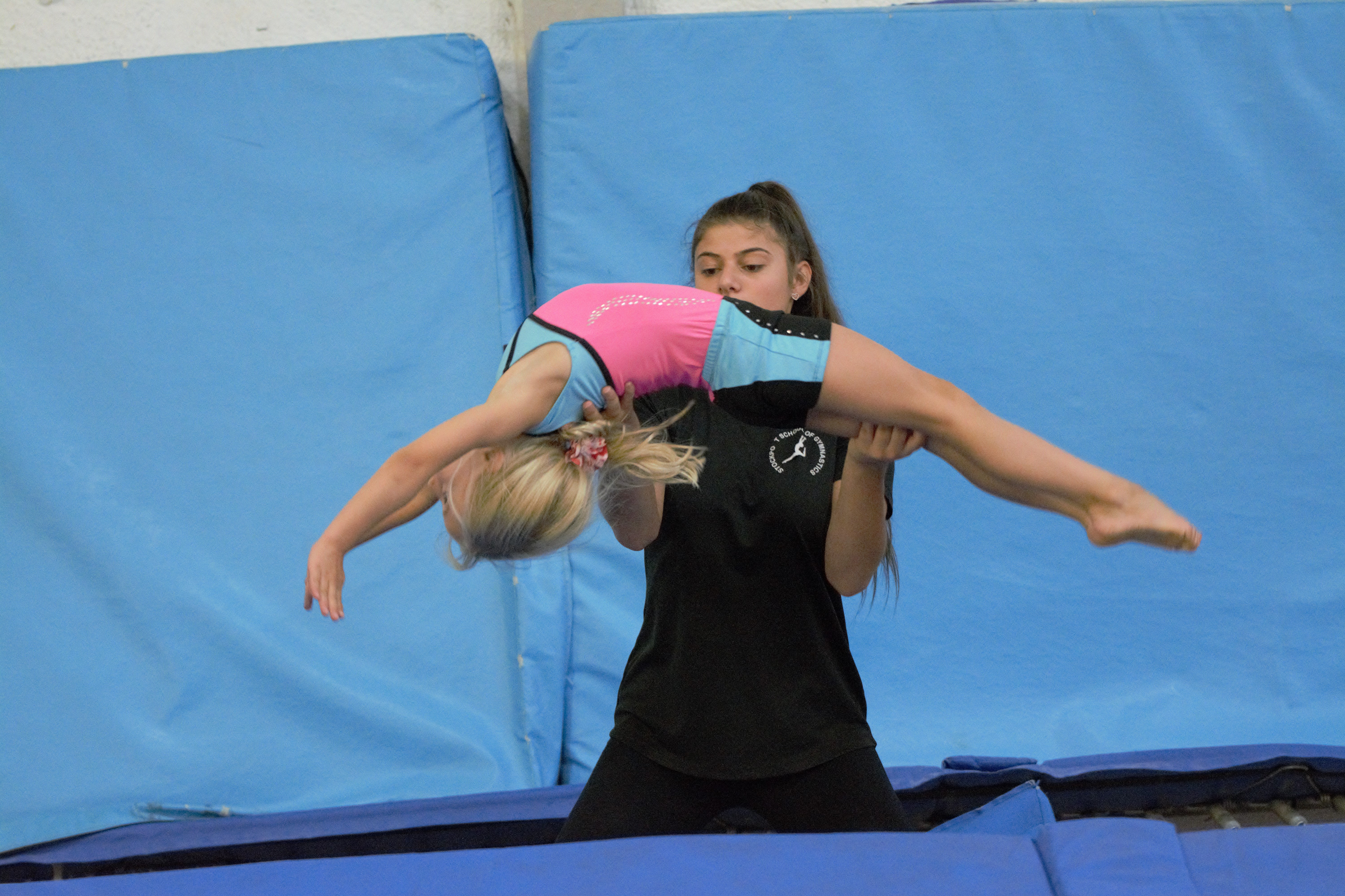 In the Gym – Stockport School of Gymnastics – Competitive